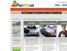 Tablet Screenshot of planpive.net